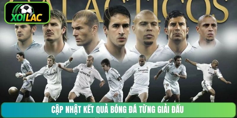 Cập nhật kết quả bóng đá từng giải đấu